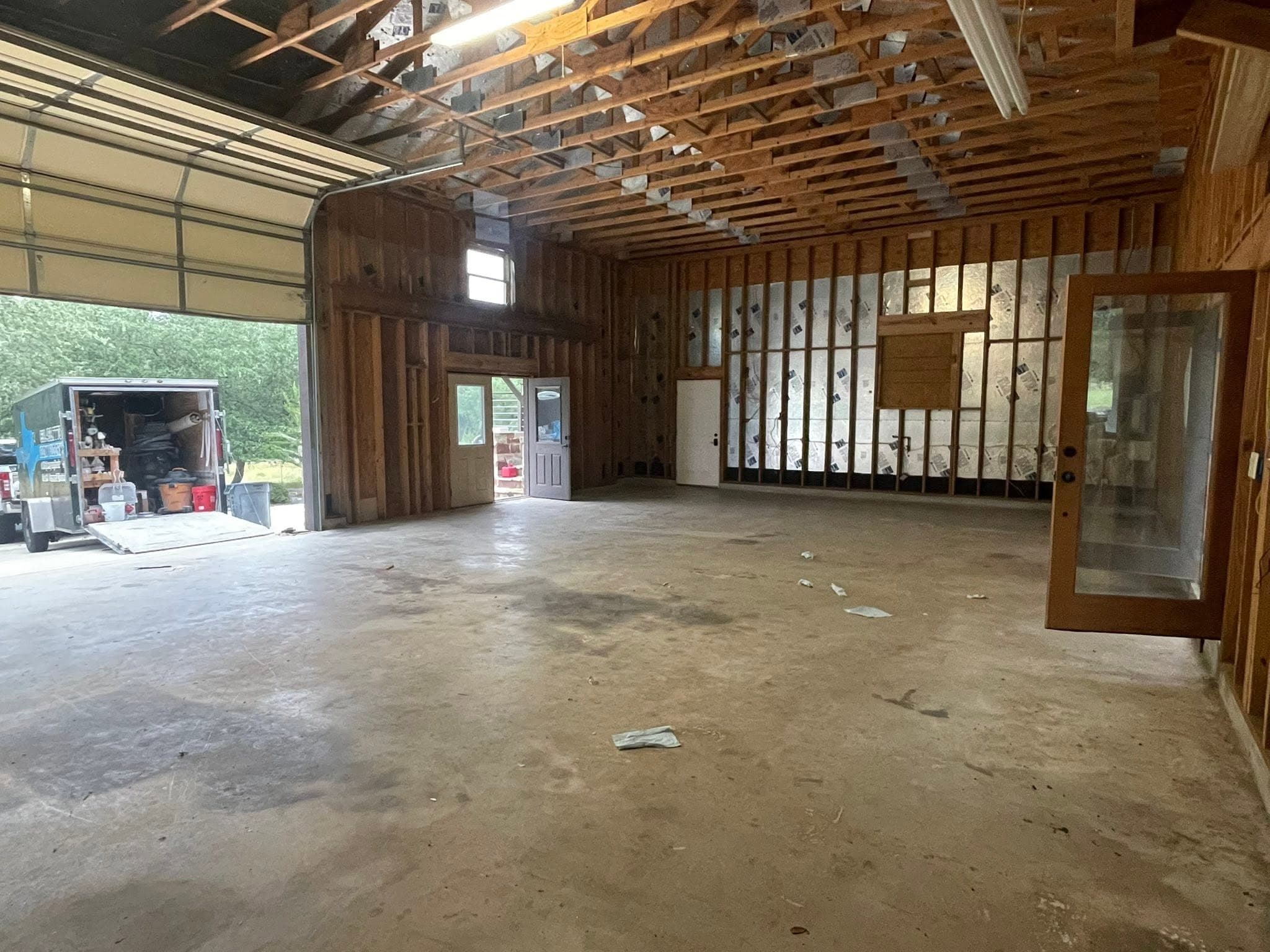 Oversized barn — before