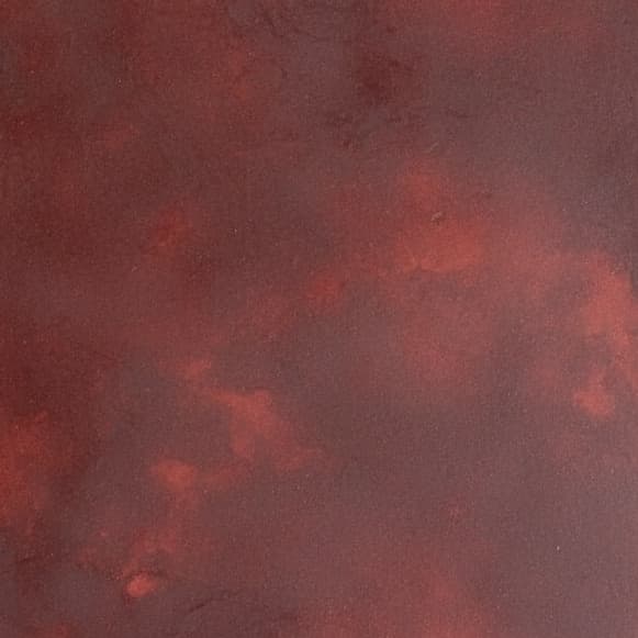 AI-rendered Brick Red stained concrete sample chip