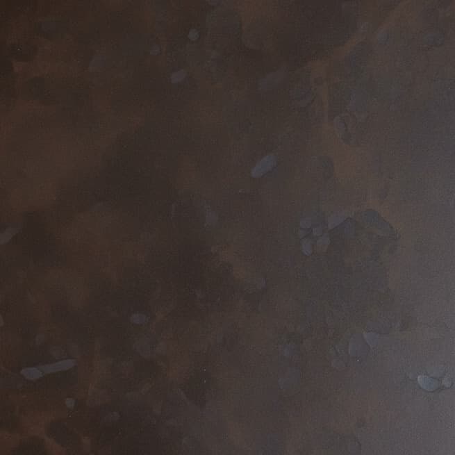 AI-rendered Espresso stained concrete sample chip