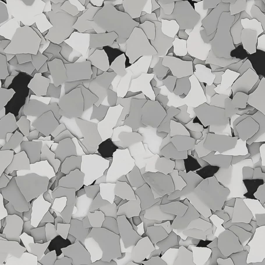 Simiron Feather Gray decorative chip blend