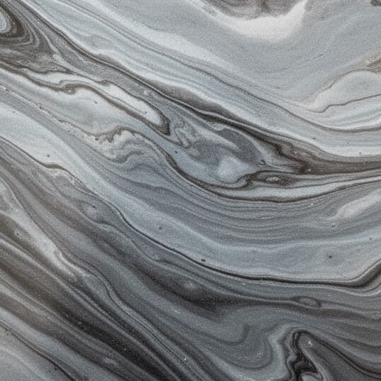 AI-rendered Smoke Gray metallic epoxy sample chip