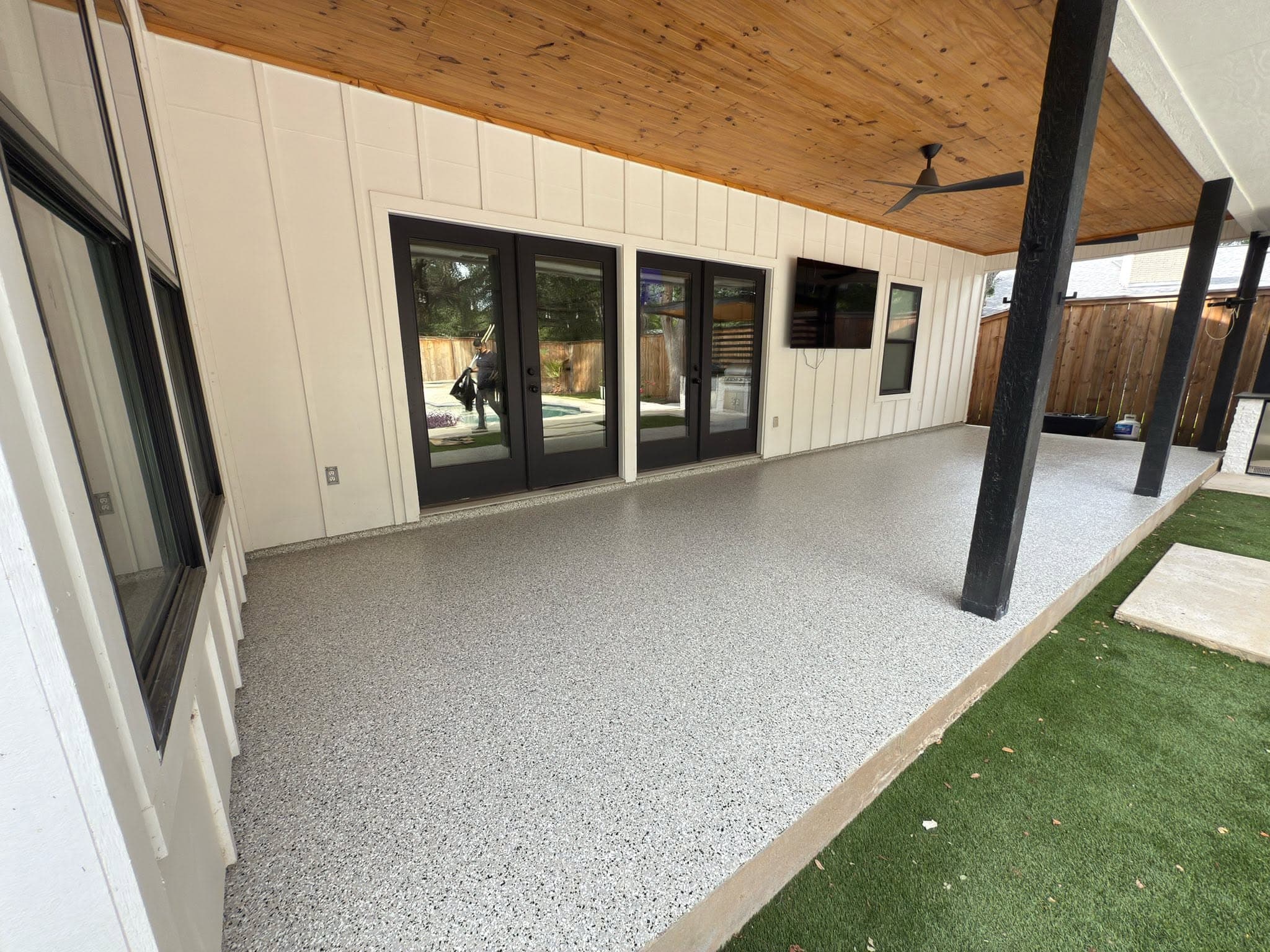 Porch — after